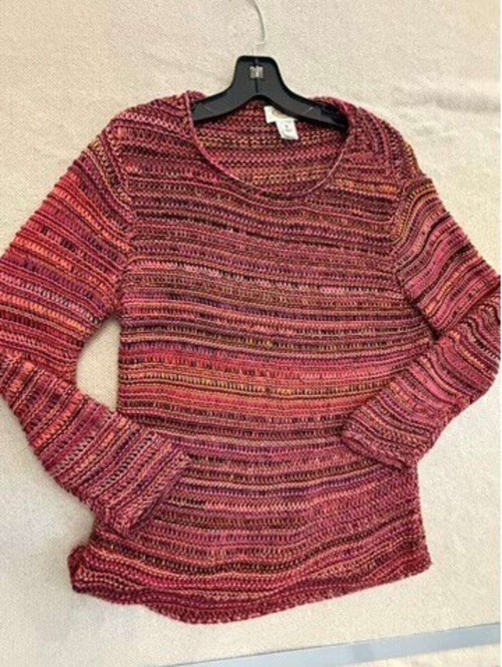 Talbots Women's Medium Multi-Color Knit Pullover Sweater